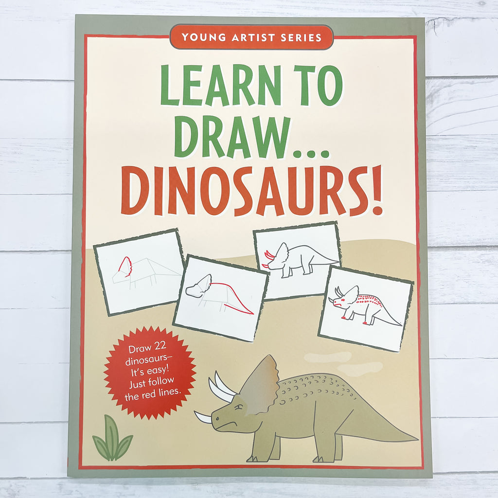 Learn to Draw Dinosaurs - Lyla's: Clothing, Decor & More - Plano Boutique