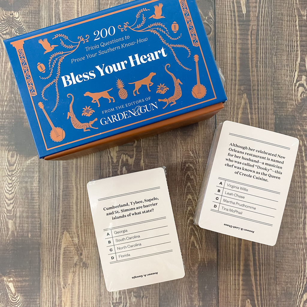 Bless Your Heart: 200 Trivia Questions to Prove Your Southern Know-How - Lyla's: Clothing, Decor & More - Plano Boutique
