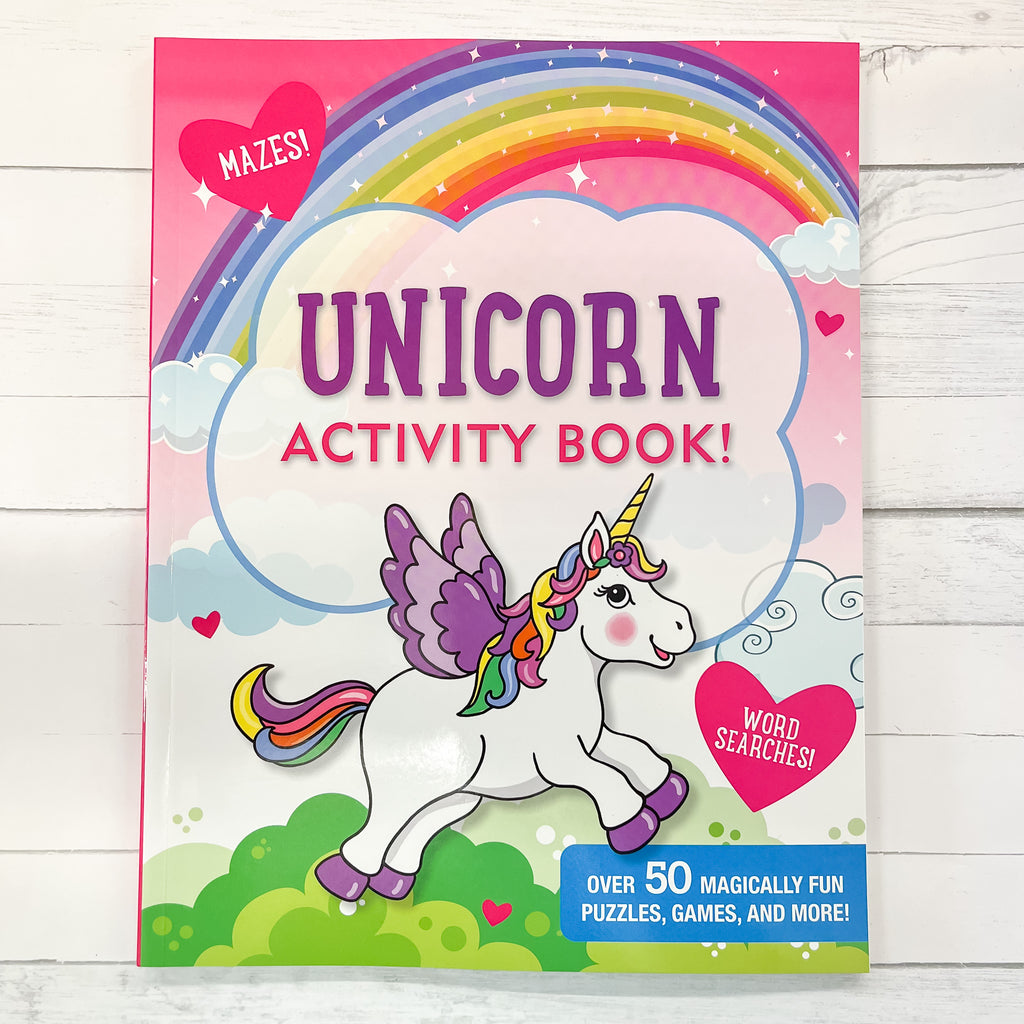 Unicorn Activity Book - Lyla's: Clothing, Decor & More - Plano Boutique