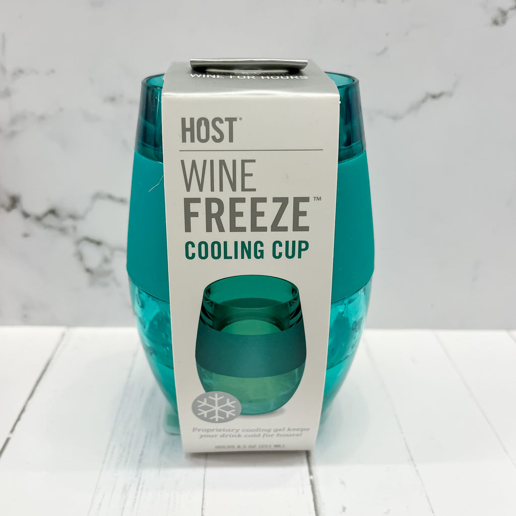 HOST Wine Freeze Cup: Green - Lyla's: Clothing, Decor & More - Plano Boutique