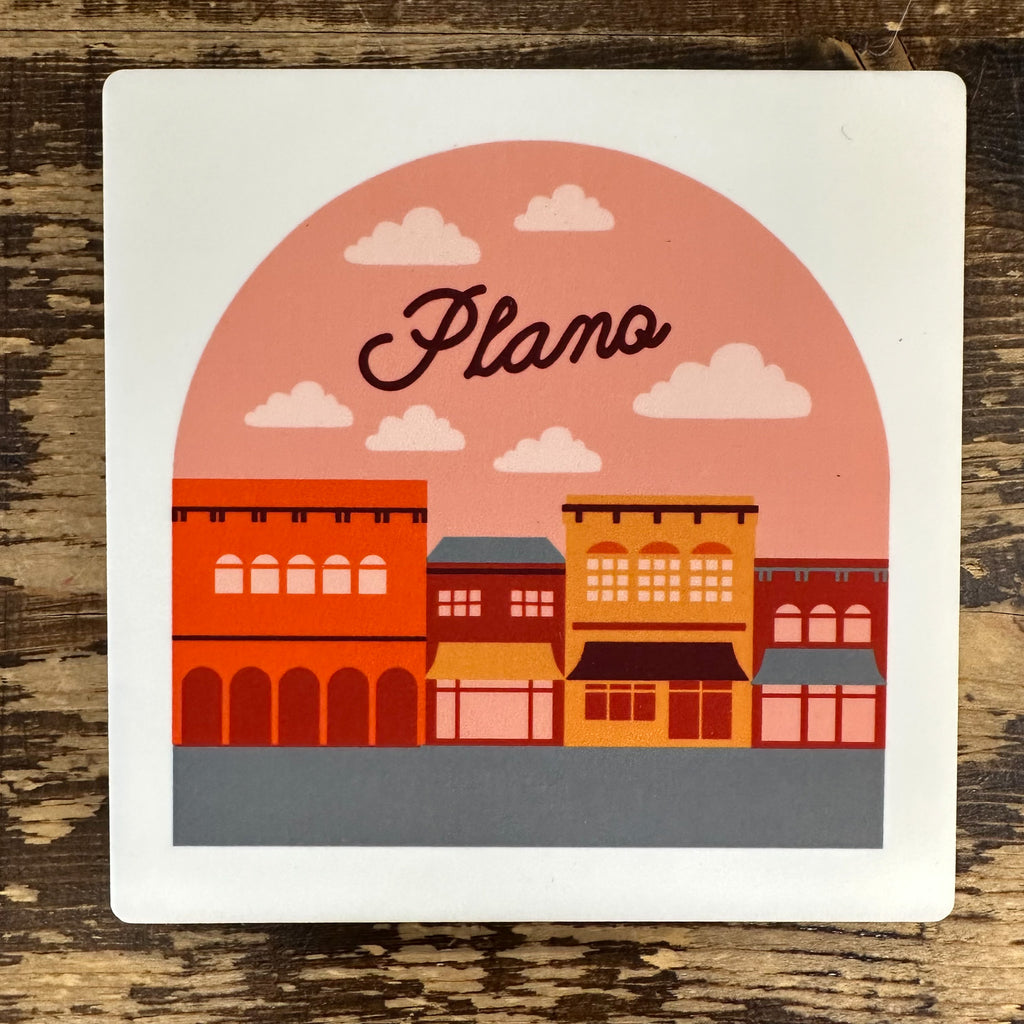 Plano Small Town Coaster - Lyla's: Clothing, Decor & More - Plano Boutique