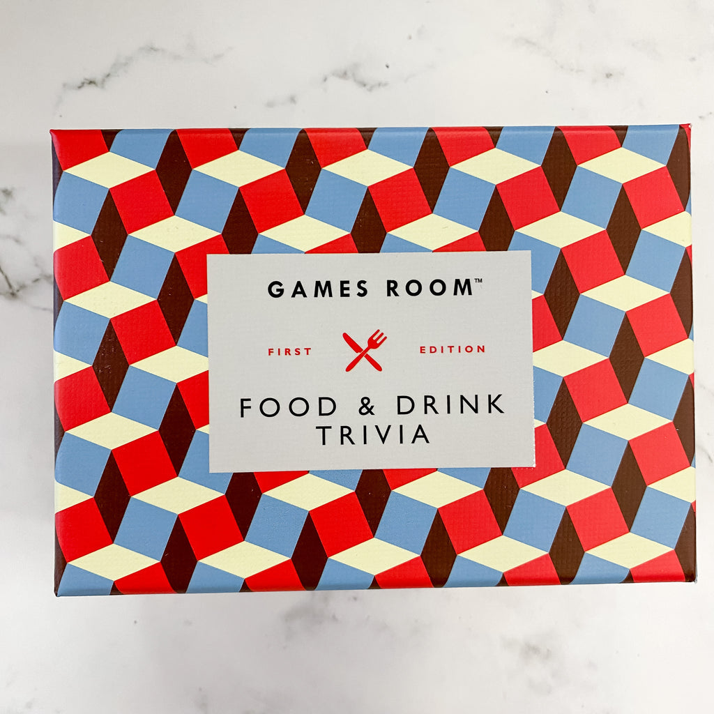 Food and Drink Quiz Card Game - Lyla's: Clothing, Decor & More - Plano Boutique