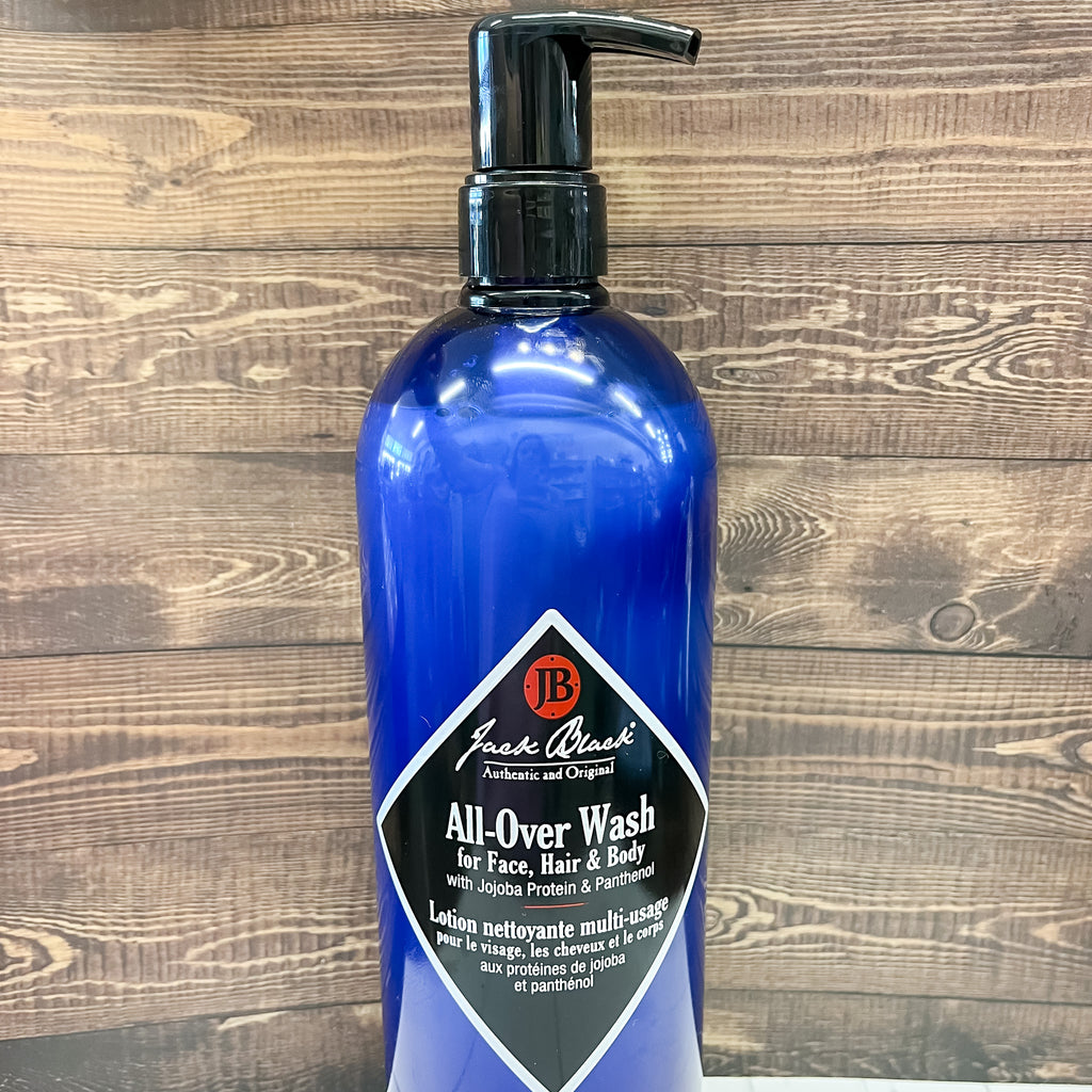 Jack Black - All-Over Wash for Face, Hair & Body 33 oz - Lyla's: Clothing, Decor & More - Plano Boutique