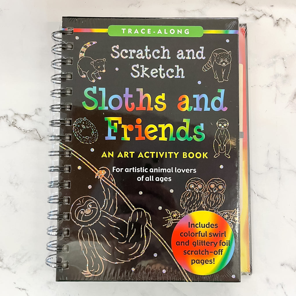 Sloths & Friends Scratch and Sketch - Lyla's: Clothing, Decor & More - Plano Boutique