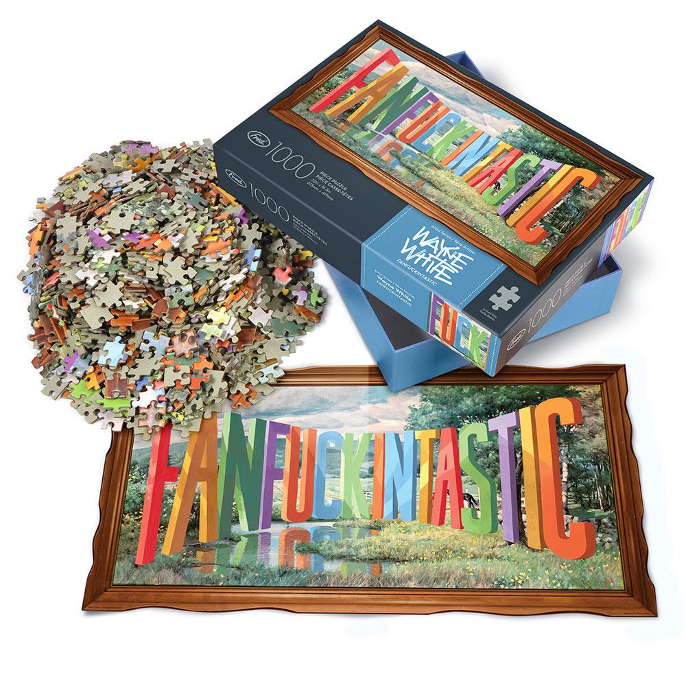 FANFUCKINTASTIC Puzzle 1000 pieces - Lyla's: Clothing, Decor & More - Plano Boutique