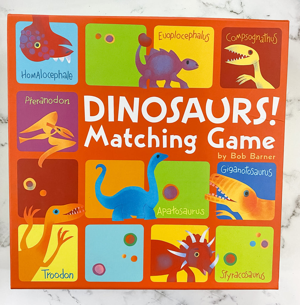 Dinosaurs Matching Game - Lyla's: Clothing, Decor & More - Plano Boutique