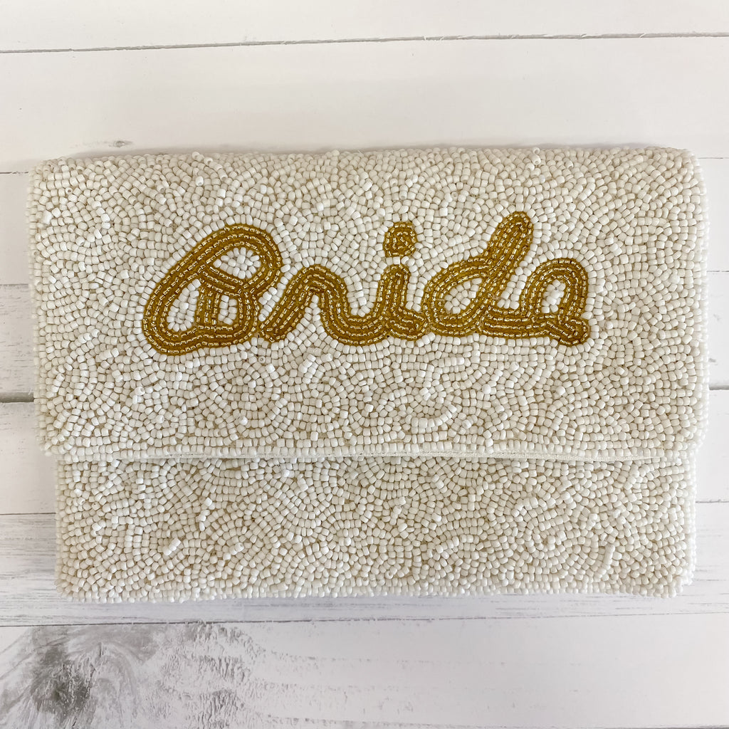 Bride Beaded Clutch