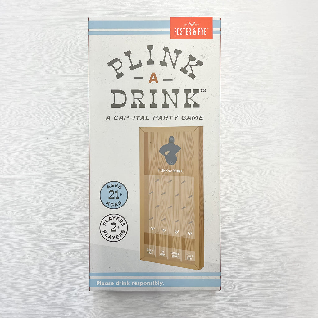 Plink-A-Drink Game by Foster & Rye - Lyla's: Clothing, Decor & More - Plano Boutique