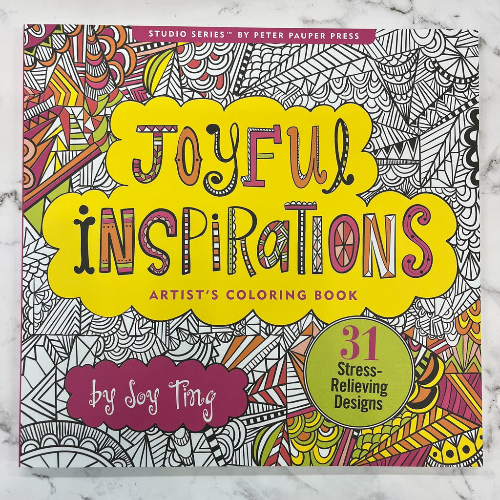 Joyful Inspirations Adult Coloring Book - Lyla's: Clothing, Decor & More - Plano Boutique