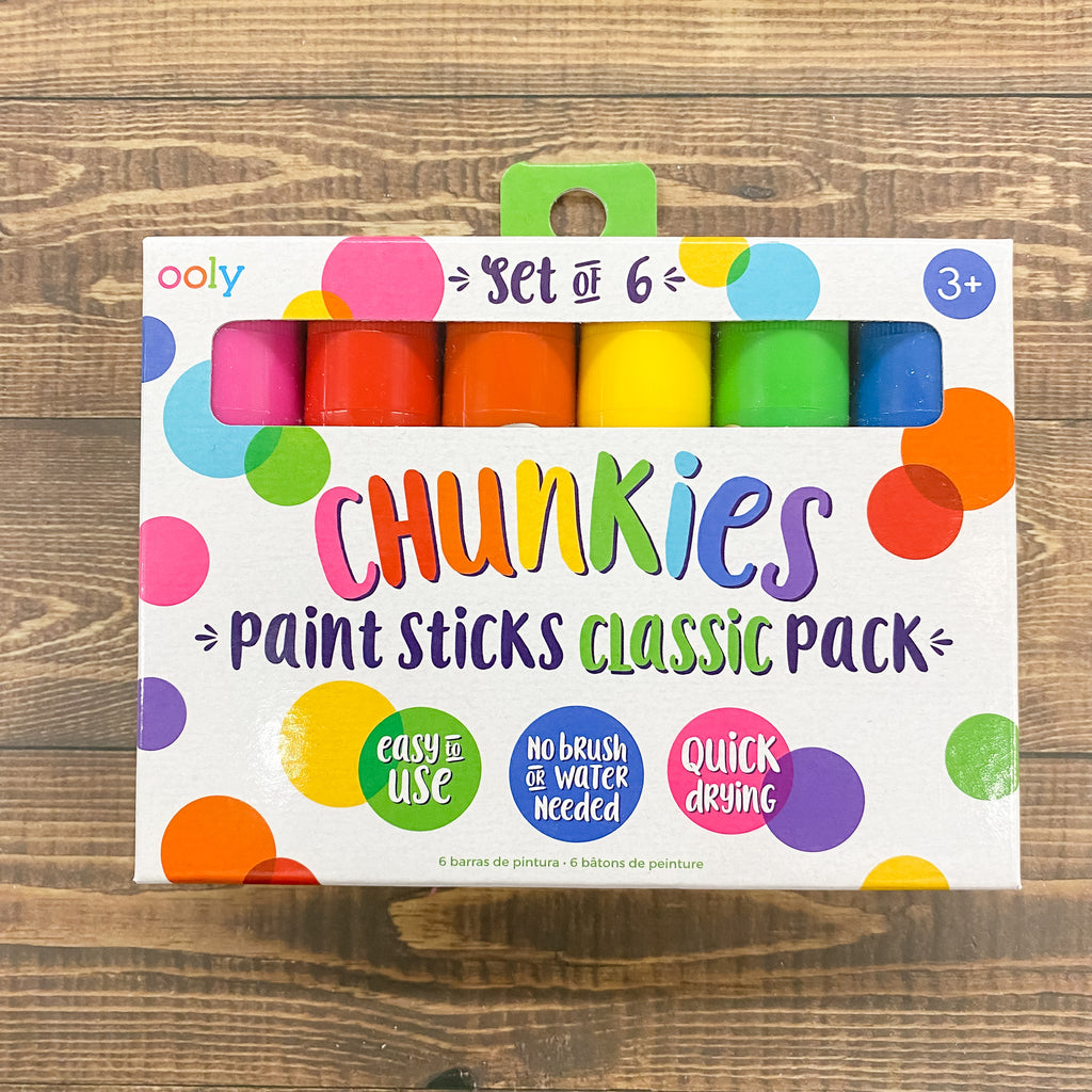 Chunkies Paint Sticks Classic Colors by OOLY - Lyla's: Clothing, Decor & More - Plano Boutique