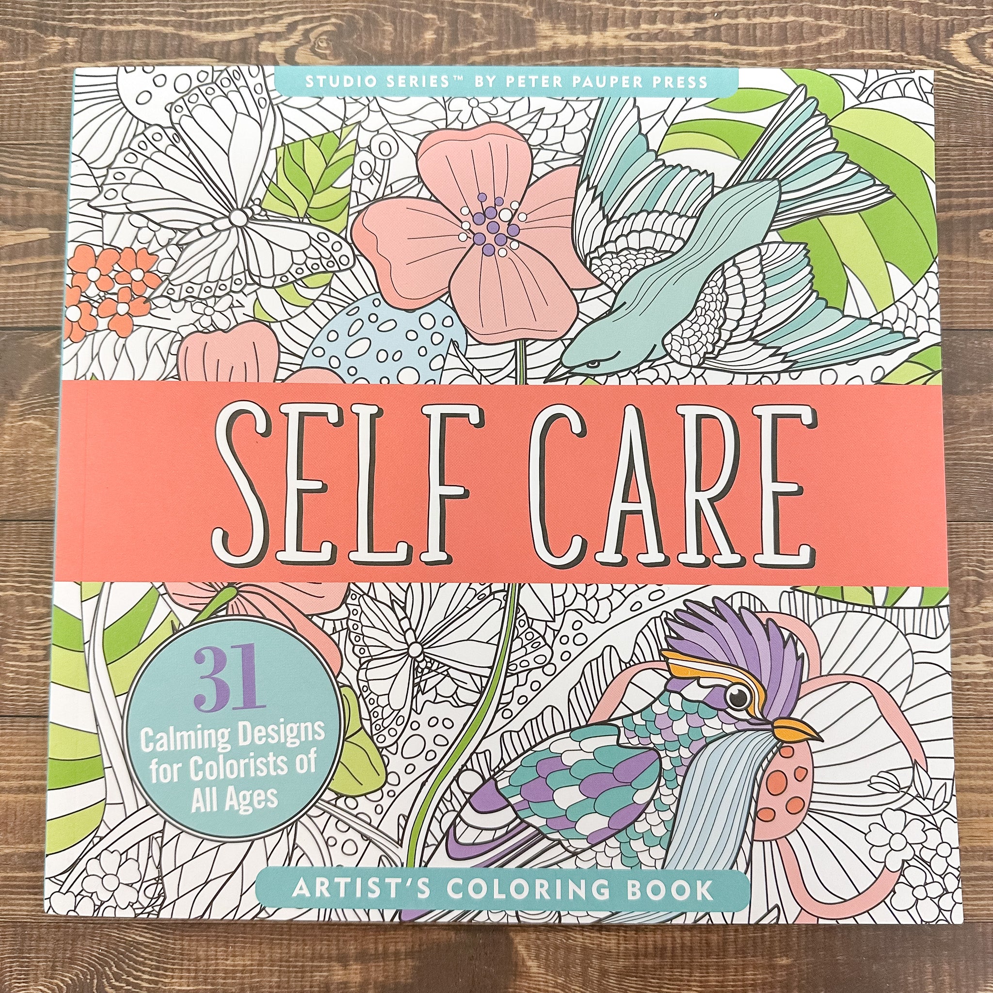 Self Care Coloring Book [Book]