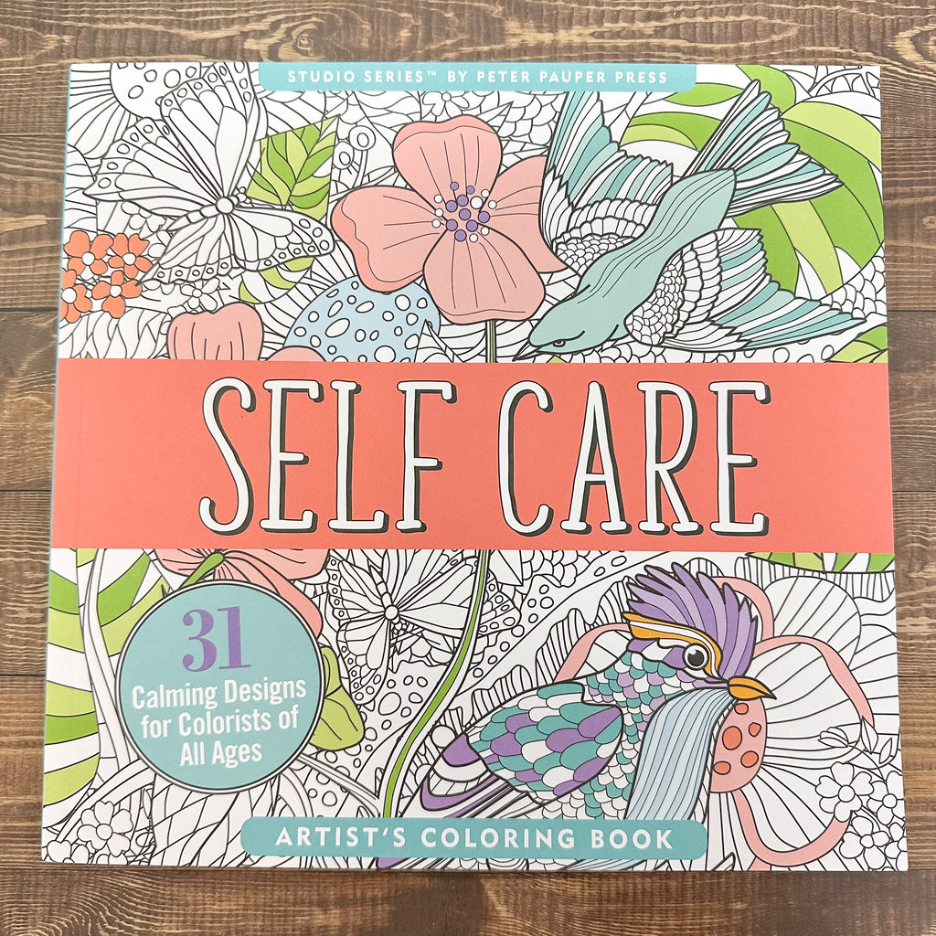 Self Care Coloring Book - Lyla's: Clothing, Decor & More - Plano Boutique