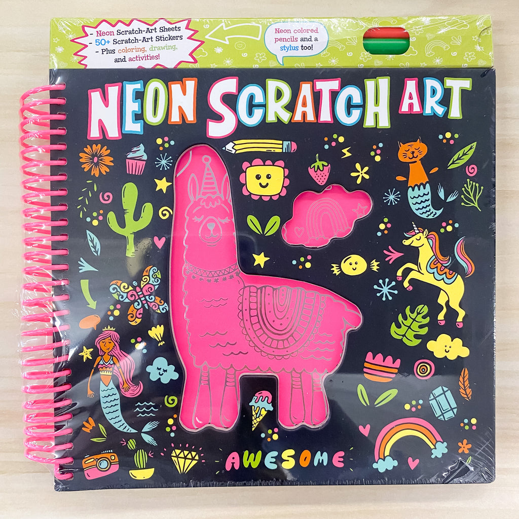 Neon Scratch Art - Lyla's: Clothing, Decor & More - Plano Boutique