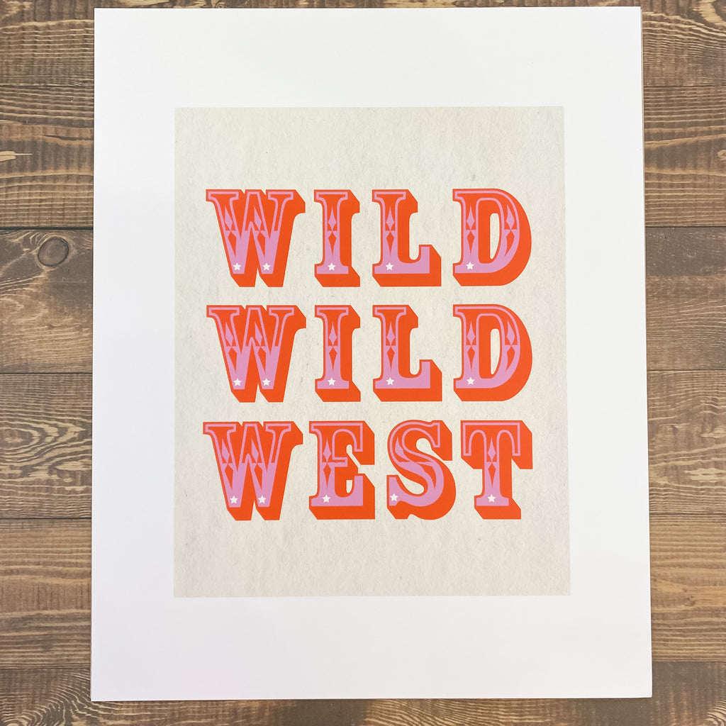 Wild Wild West Art Print - Lyla's: Clothing, Decor & More - Plano Boutique