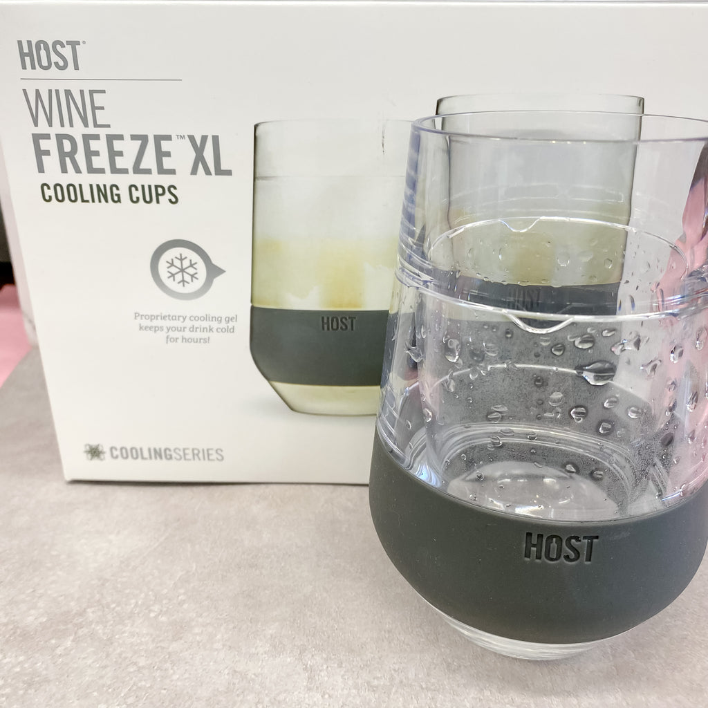 HOST Wine Freeze XL Set in Grey - Lyla's: Clothing, Decor & More - Plano Boutique
