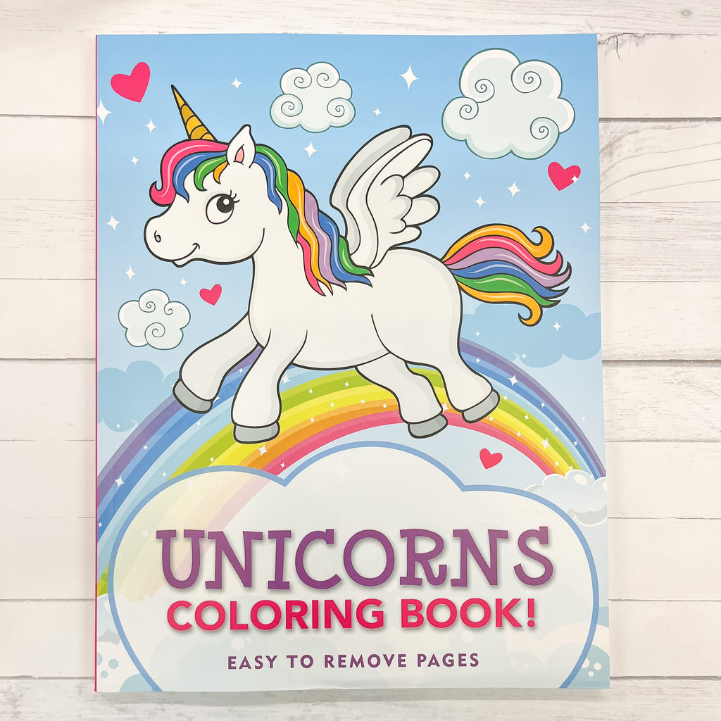 Unicorn Coloring Book - Lyla's: Clothing, Decor & More - Plano Boutique