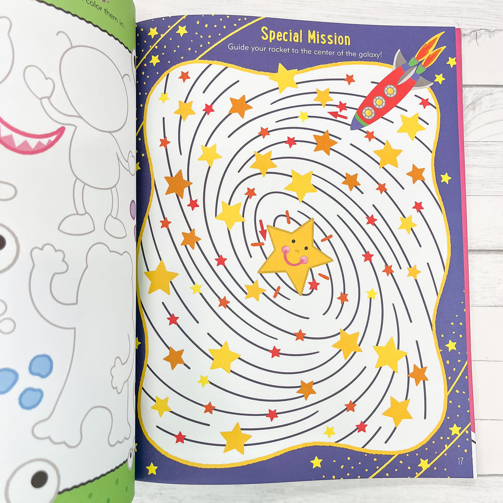 Outer Space Activity Book - Lyla's: Clothing, Decor & More - Plano Boutique