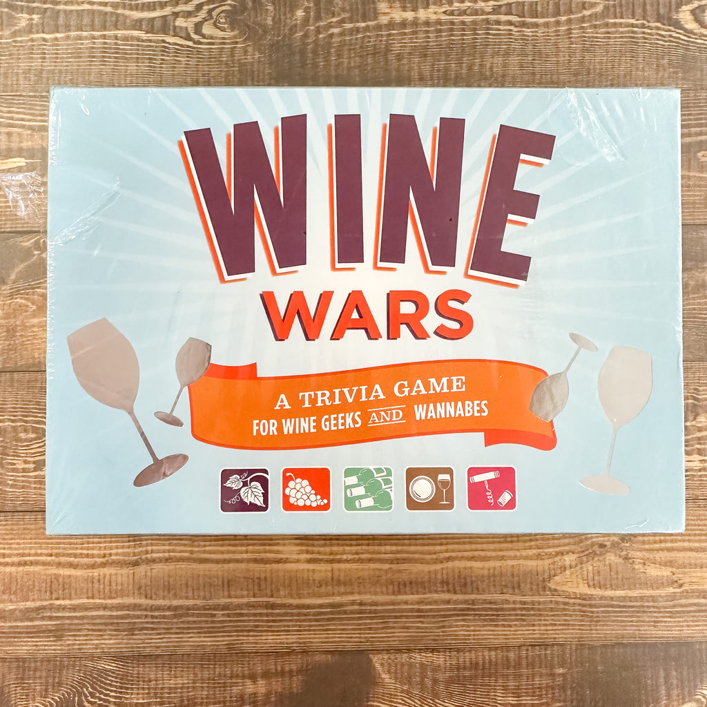 Wine Wars A Trivia Game - Lyla's: Clothing, Decor & More - Plano Boutique