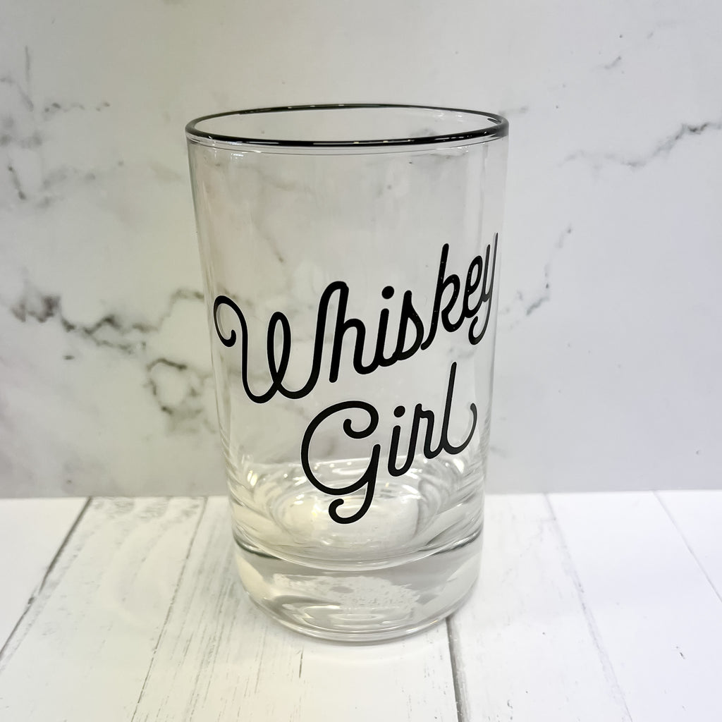 Whiskey Girl Rocks Glass - Lyla's: Clothing, Decor & More - Plano Boutique