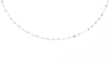 B.B. Lila - Ballin' Ball Chain Beaded Choker Necklace in Silver - Lyla's: Clothing, Decor & More - Plano Boutique