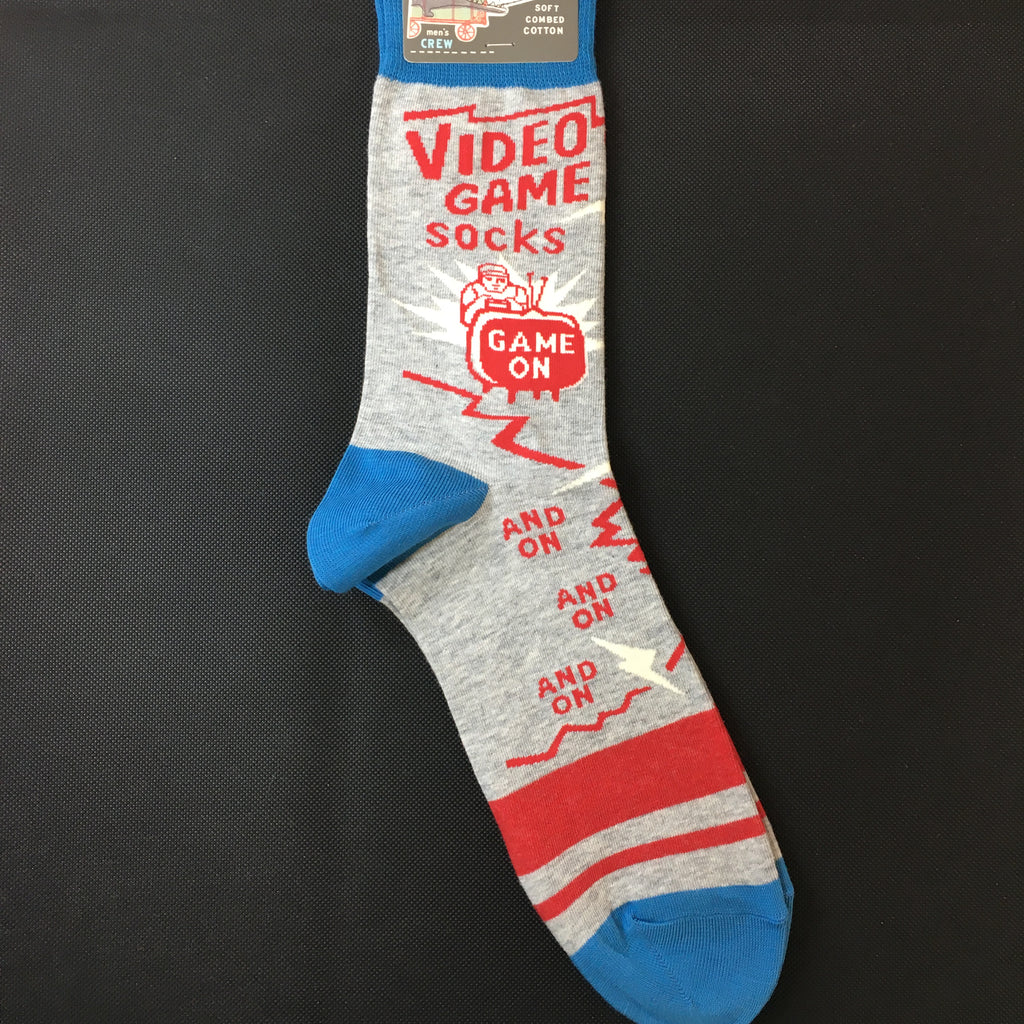 Video Game Socks Mens Socks - Lyla's: Clothing, Decor & More - Plano Boutique