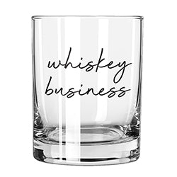 Whiskey Business Rocks Glass - Lyla's: Clothing, Decor & More - Plano Boutique