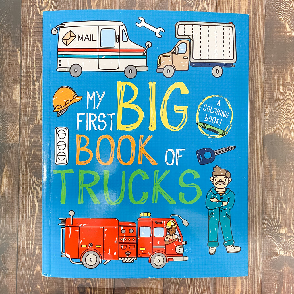 My First Big Book of Trucks - Lyla's: Clothing, Decor & More - Plano Boutique