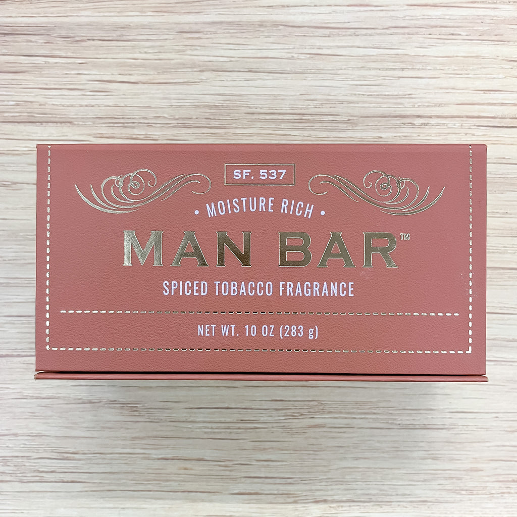 The Man Bar - Spiced Tobacco - Lyla's: Clothing, Decor & More - Plano Boutique