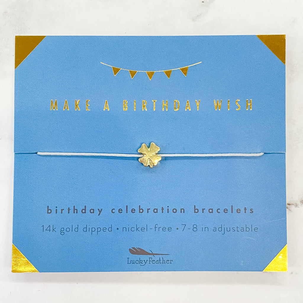Birthday Celebration Bracelet: Birthday Wish - Lyla's: Clothing, Decor & More - Plano Boutique
