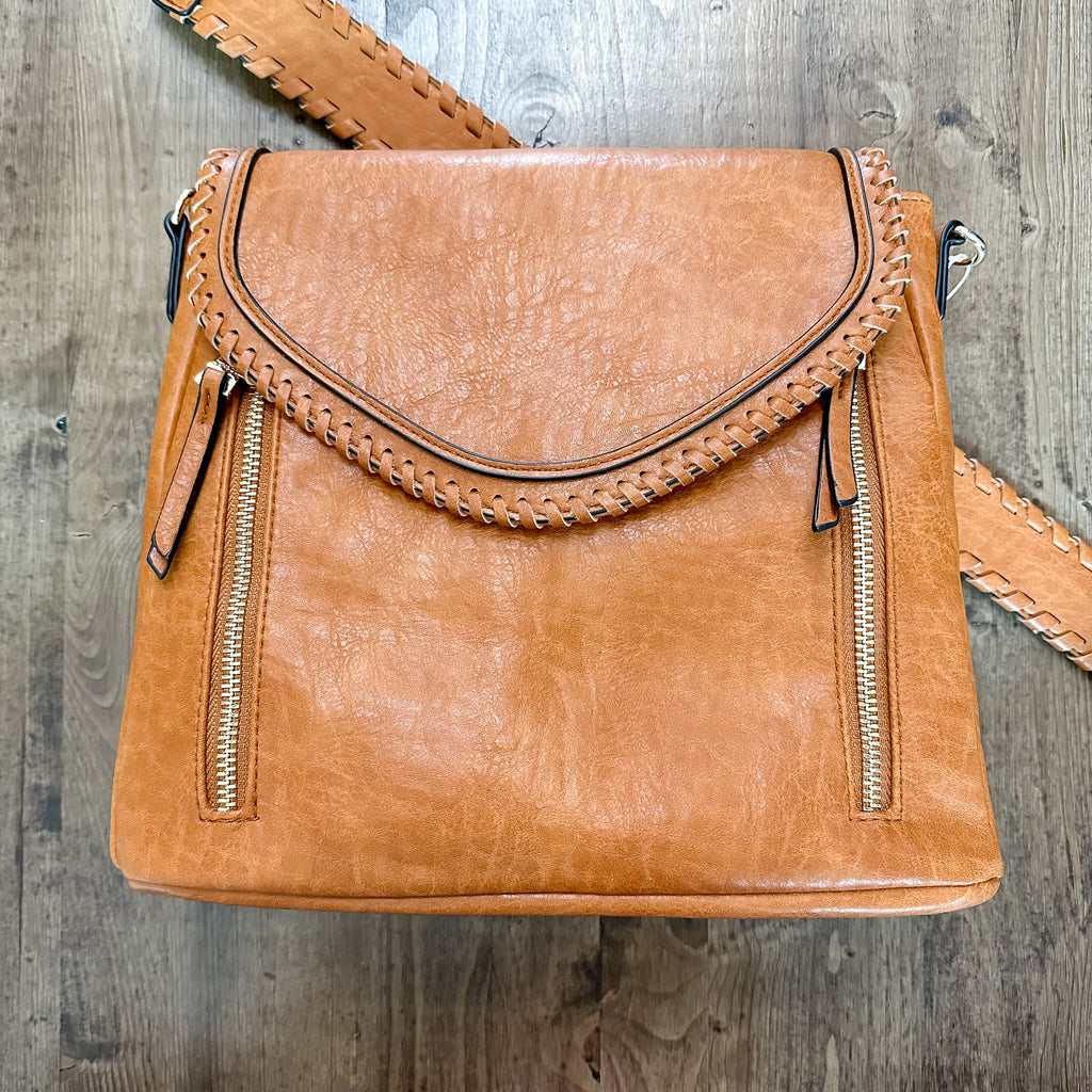 Jen & Co Lorelei Crossbody Handbag - Light Brown - Lyla's: Clothing, Decor & More - Plano Boutique