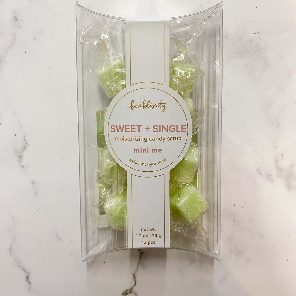Sweet and Single Candy Scrub - Fresh Lemongrass by Bonblassity - Lyla's: Clothing, Decor & More - Plano Boutique