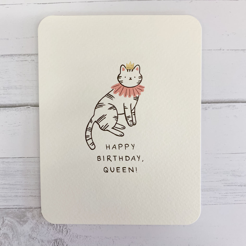 Happy Birthday Queen Card - Lyla's: Clothing, Decor & More - Plano Boutique