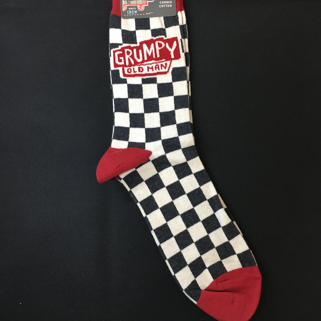 Grumpy Old Man Mens Socks - Lyla's: Clothing, Decor & More - Plano Boutique