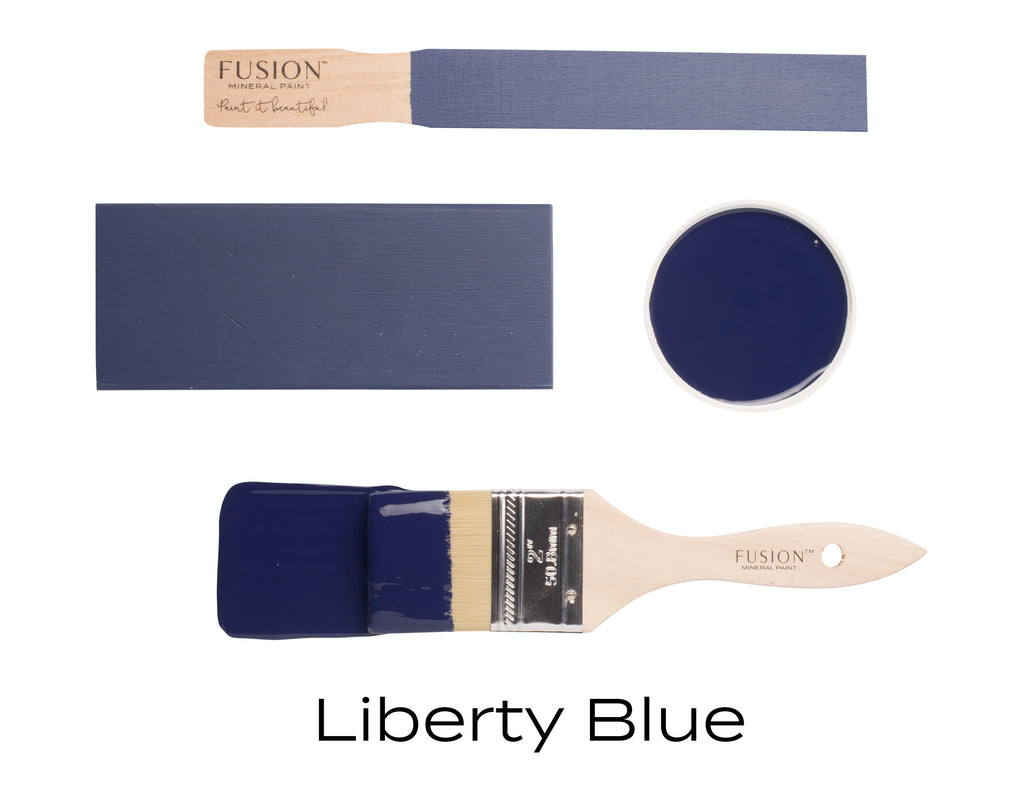 Fusion Mineral Paint: Liberty Blue - Lyla's: Clothing, Decor & More - Plano Boutique