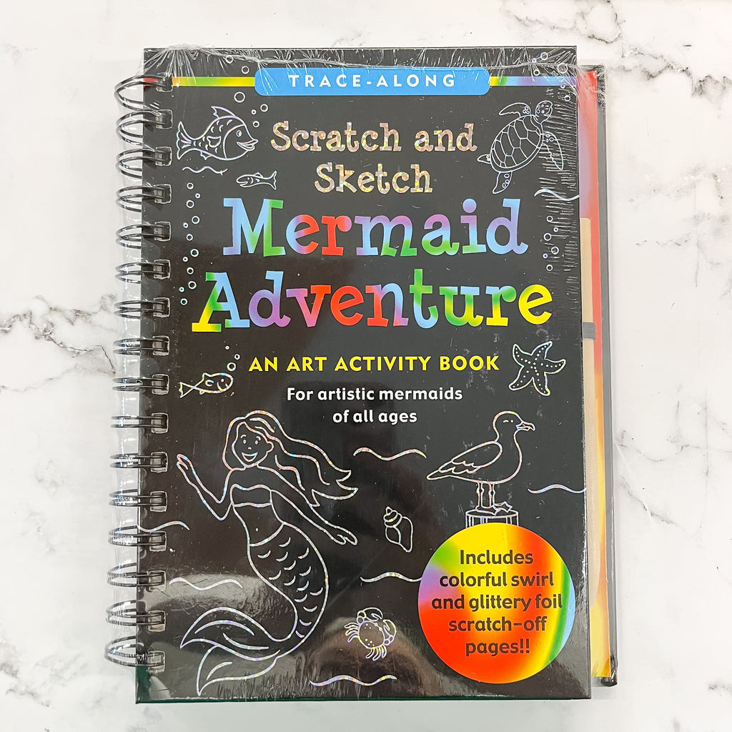 Mermaid Adventure Scratch and Sketch - Lyla's: Clothing, Decor & More - Plano Boutique