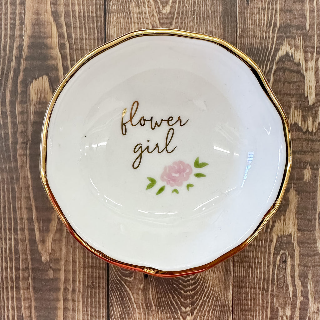 Flower Girl Jewelry Dish - Lyla's: Clothing, Decor & More - Plano Boutique