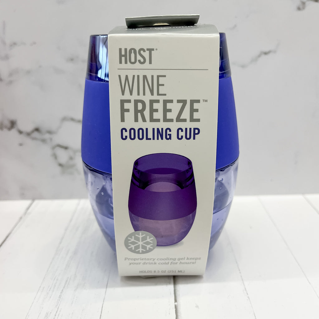 HOST Wine Freeze Cup: Purple - Lyla's: Clothing, Decor & More - Plano Boutique