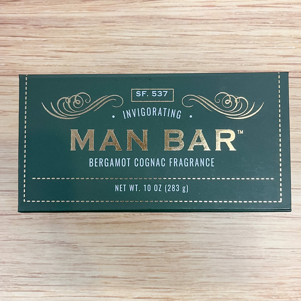 The Man Bar - Invigorating Bergamot Cognac - Lyla's: Clothing, Decor & More - Plano Boutique
