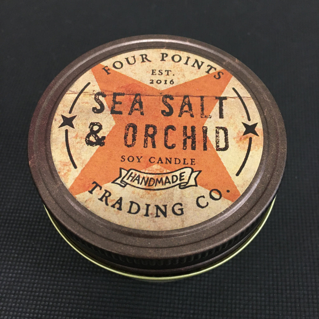 Sea Salt and Ochid Soy Candle - Lyla's: Clothing, Decor & More - Plano Boutique