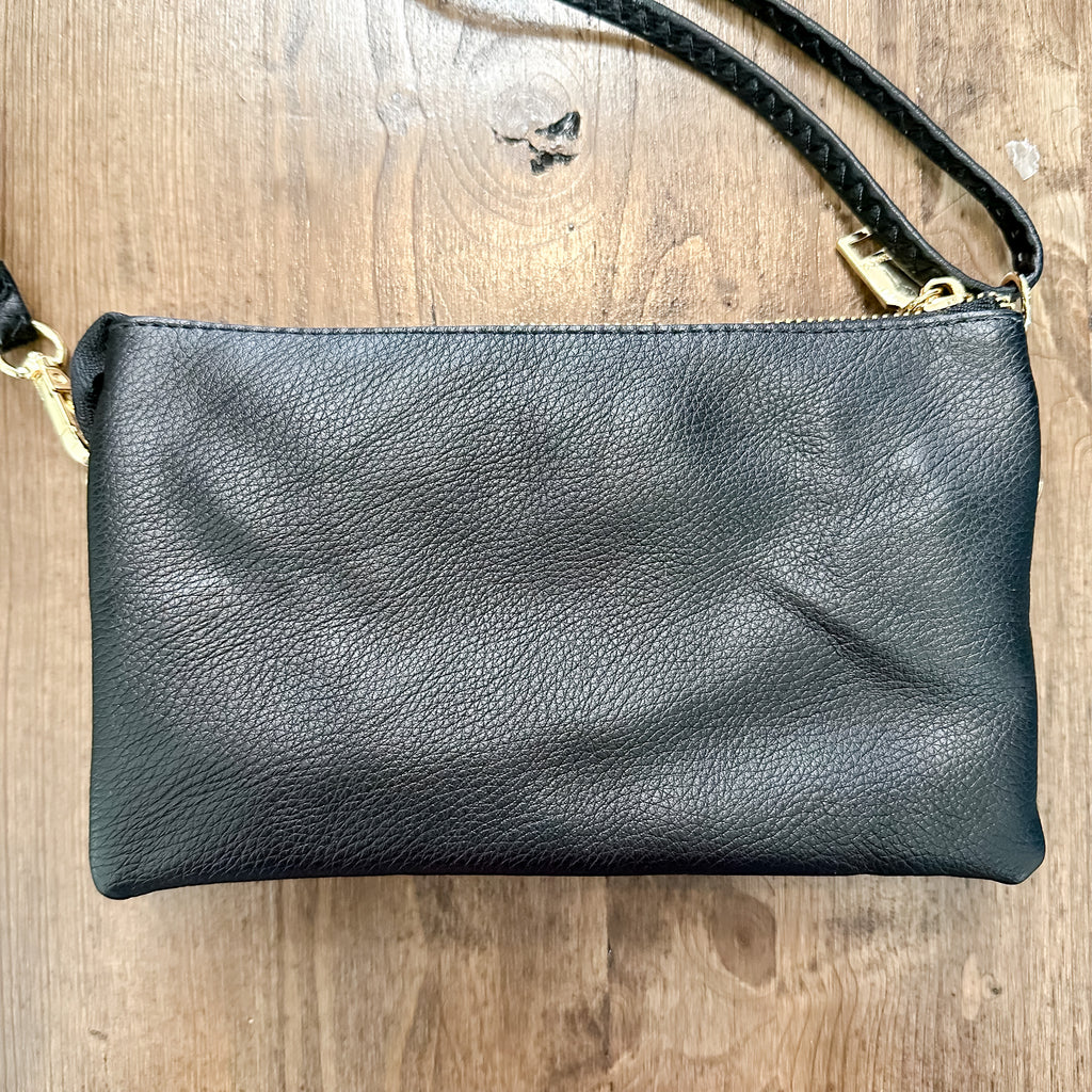 Jen & Co Riley Crossbody Handbag in Black - Lyla's: Clothing, Decor & More - Plano Boutique