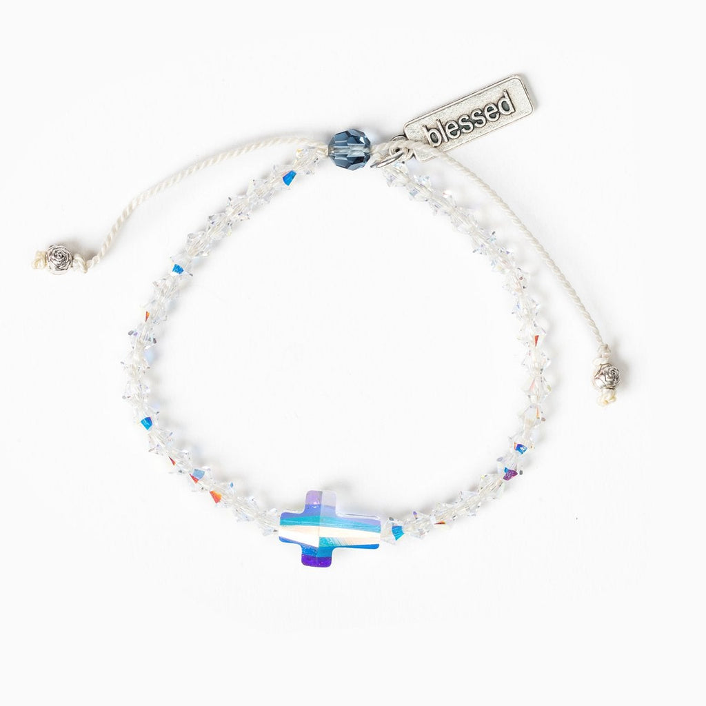 Radiant Let There Be Light Bracelets White - My Saint My Hero - Lyla's: Clothing, Decor & More - Plano Boutique