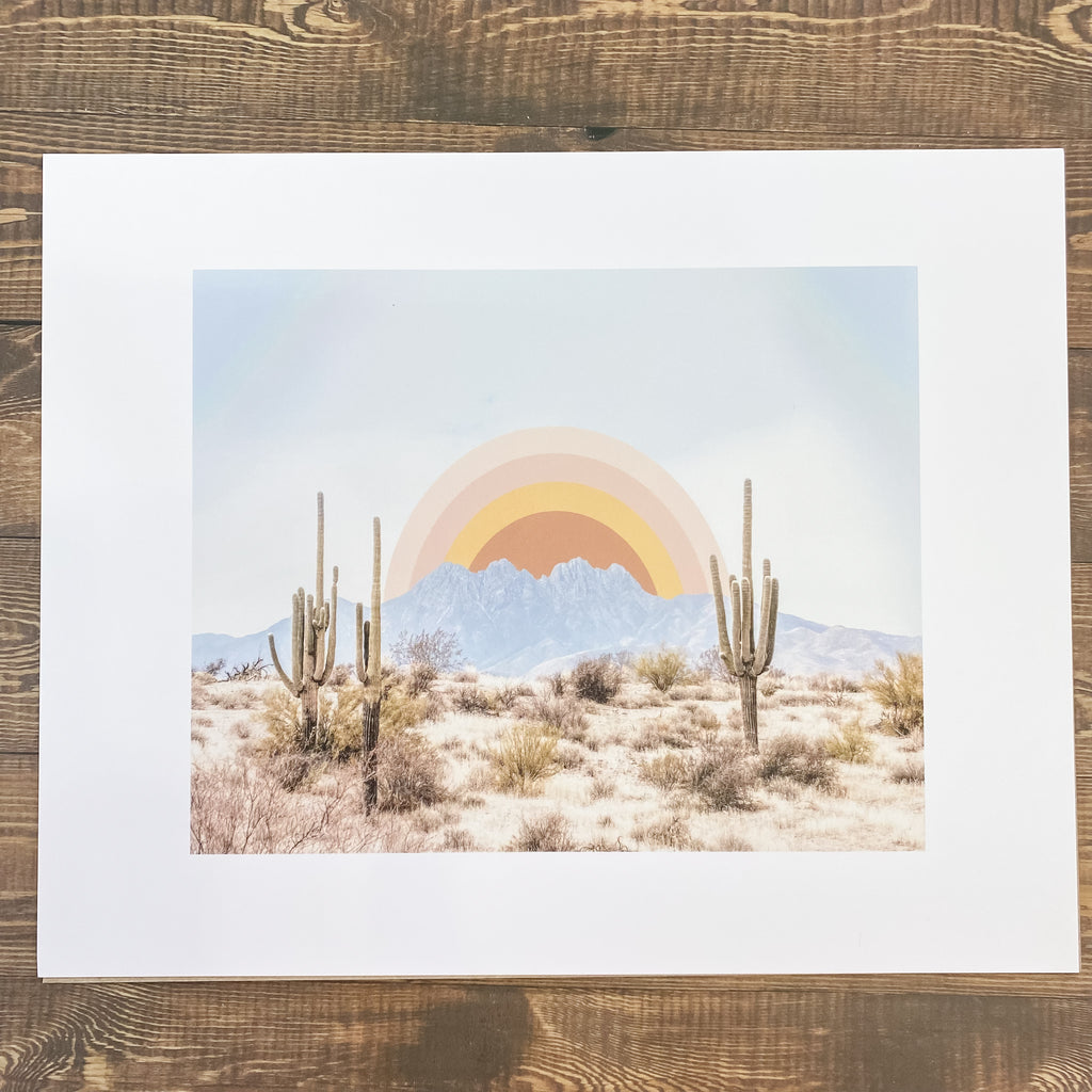 Desert Art Print - Lyla's: Clothing, Decor & More - Plano Boutique