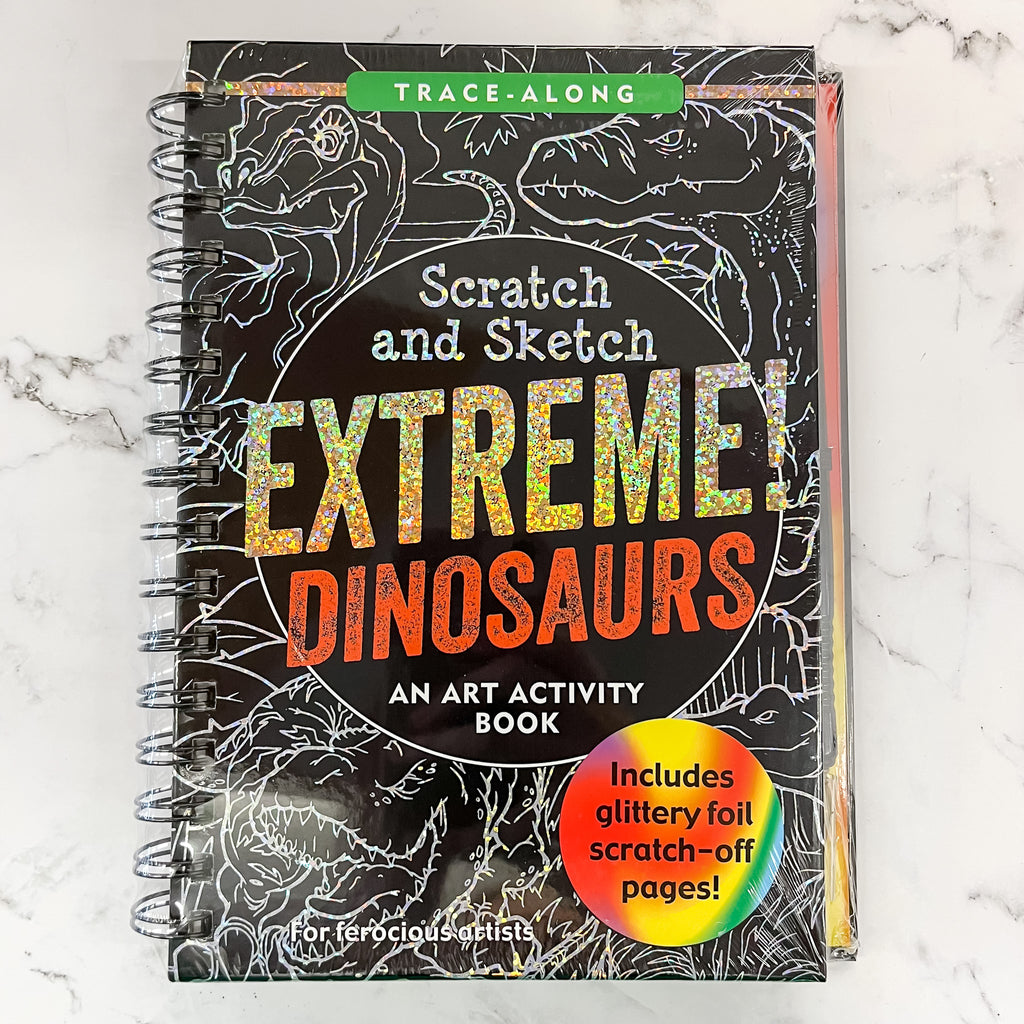 Extreme Dinosaurs Scratch and Sketch - Lyla's: Clothing, Decor & More - Plano Boutique