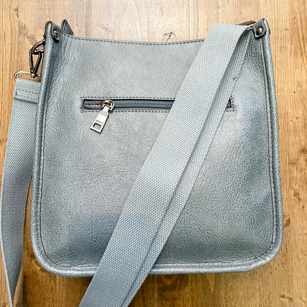 Jen & Co Posie Crossbody Handbag - Denim - Lyla's: Clothing, Decor & More - Plano Boutique