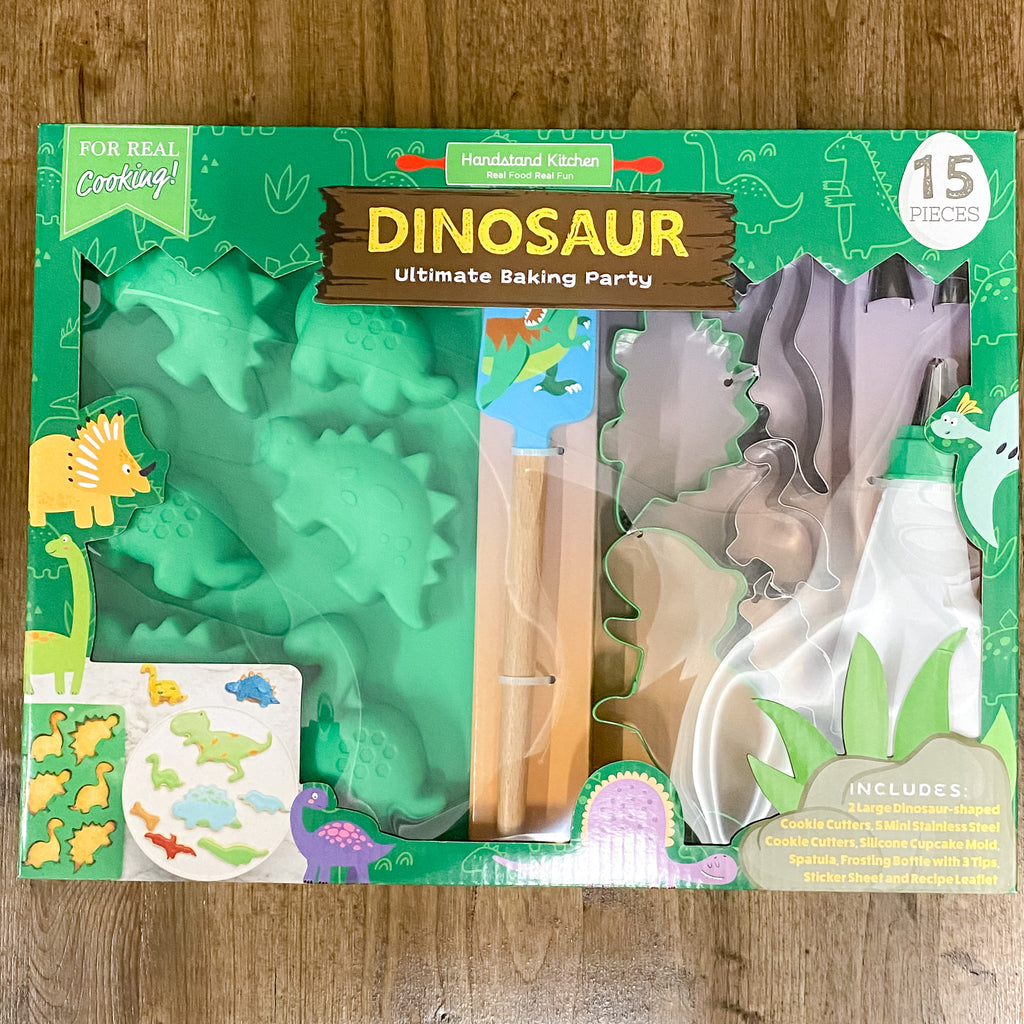 Dinosaur Ultimate Baking Party Set - Lyla's: Clothing, Decor & More - Plano Boutique