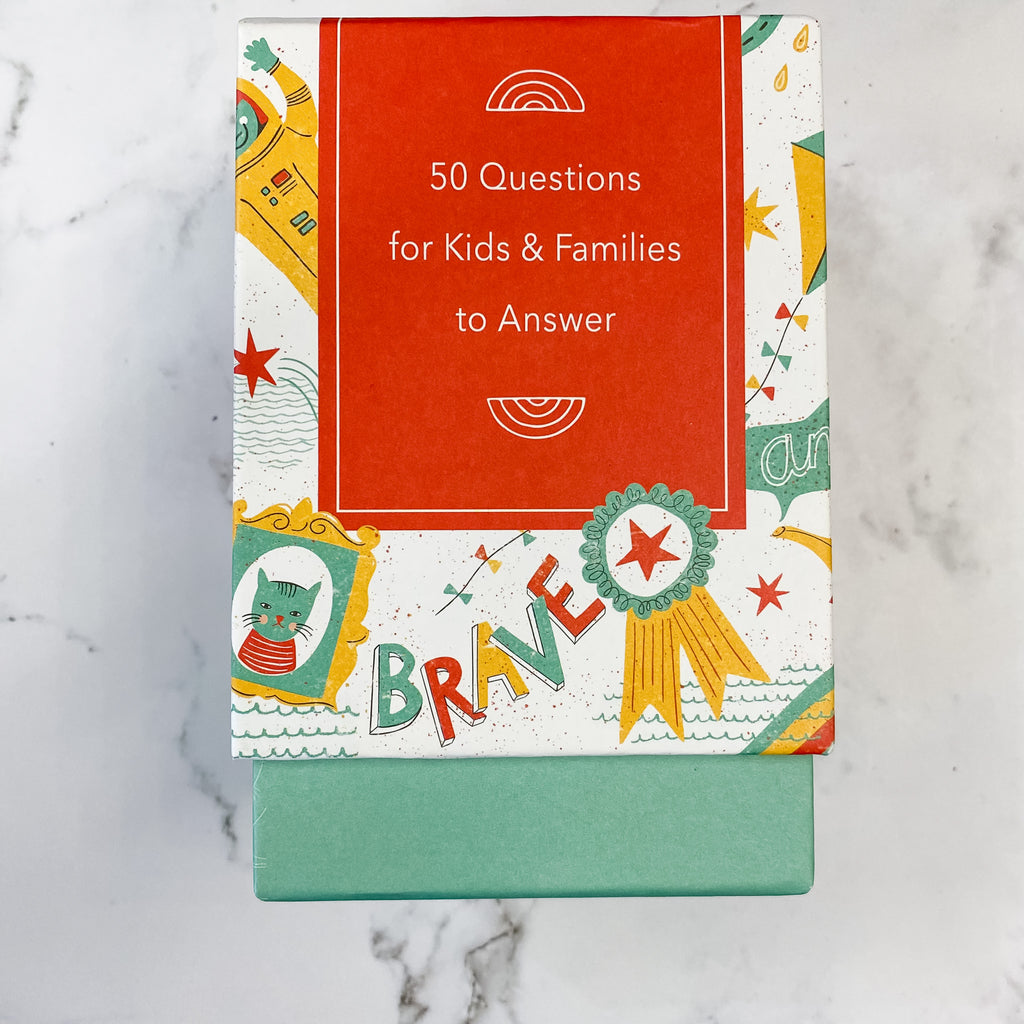Open Up a Conversation: 50 Questions for Kids and Families to Answer - Lyla's: Clothing, Decor & More - Plano Boutique