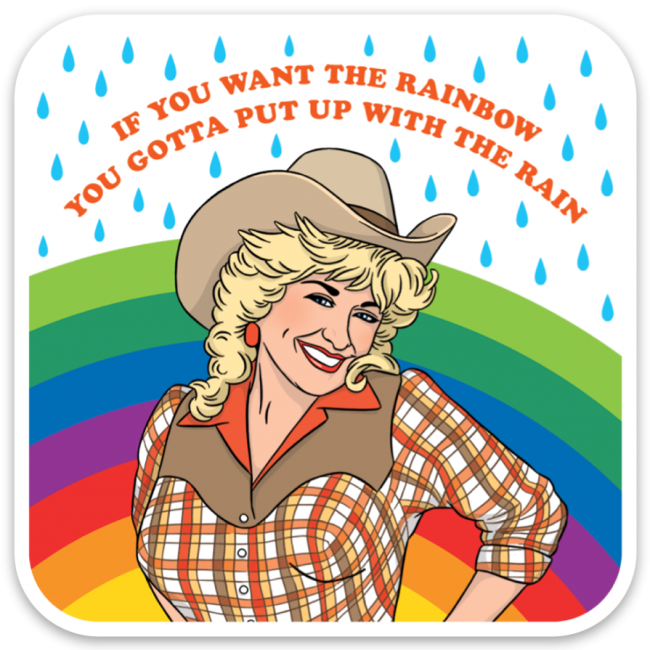 If You Want the Rainbow Sticker - Lyla's: Clothing, Decor & More - Plano Boutique