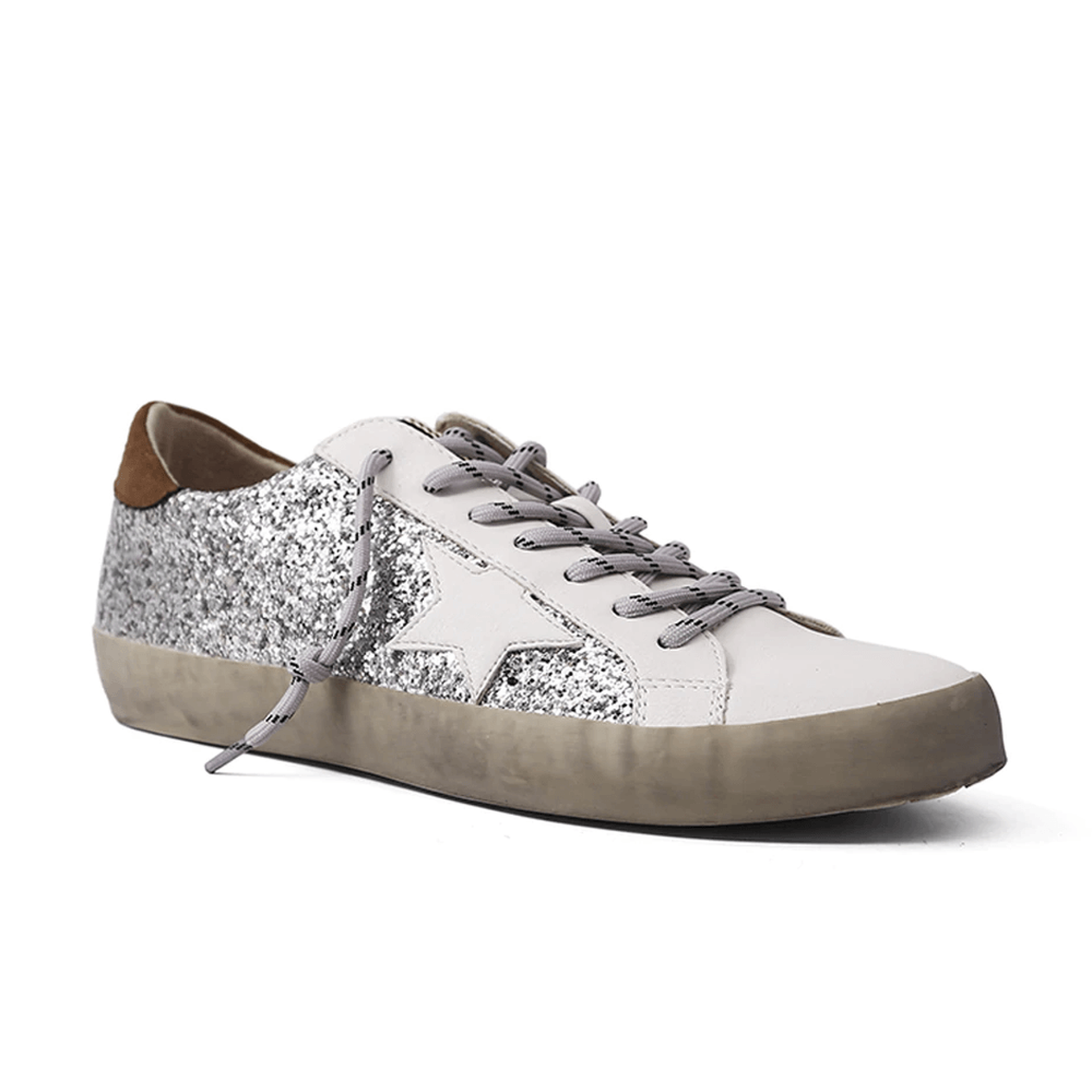 Shushop Hightop Sparkle Sneakers at Leaf Boutique 8